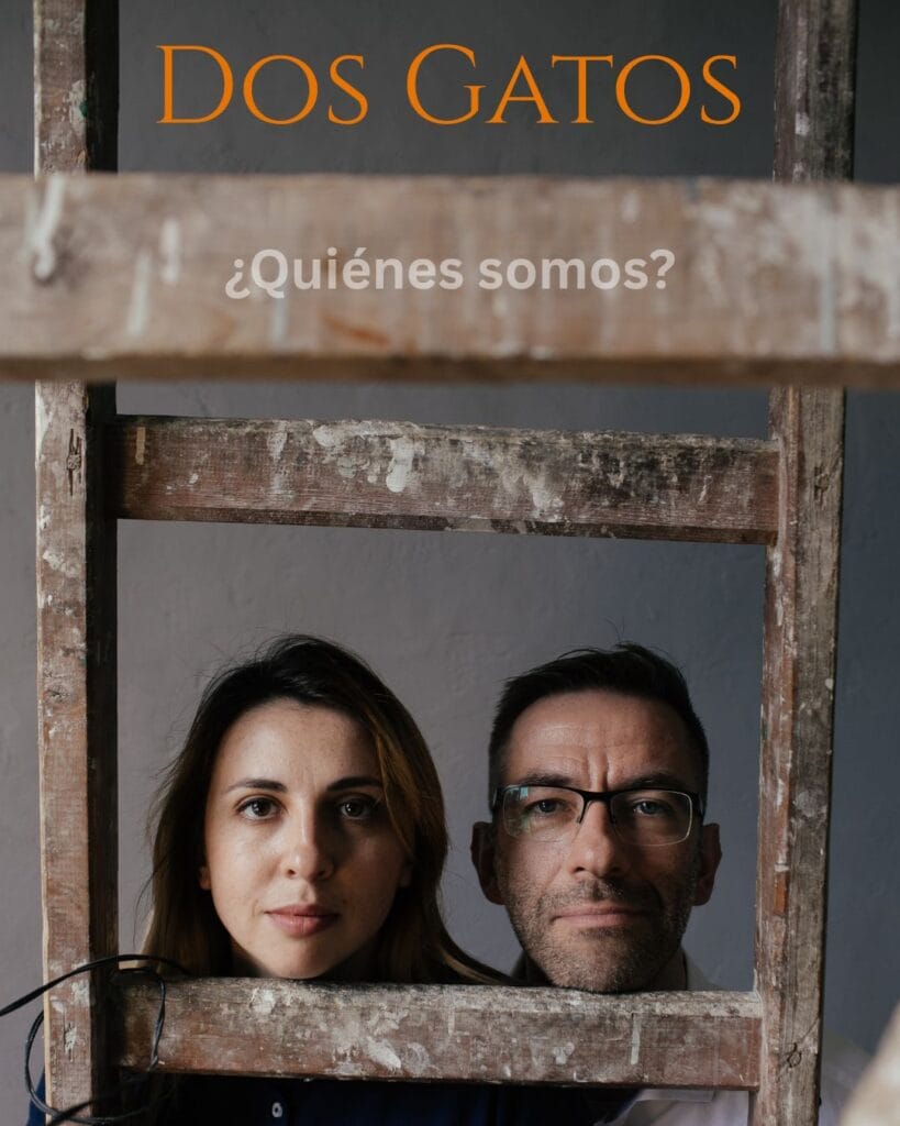 portraits of Olena and Hendrik Weise of Dos Gatos